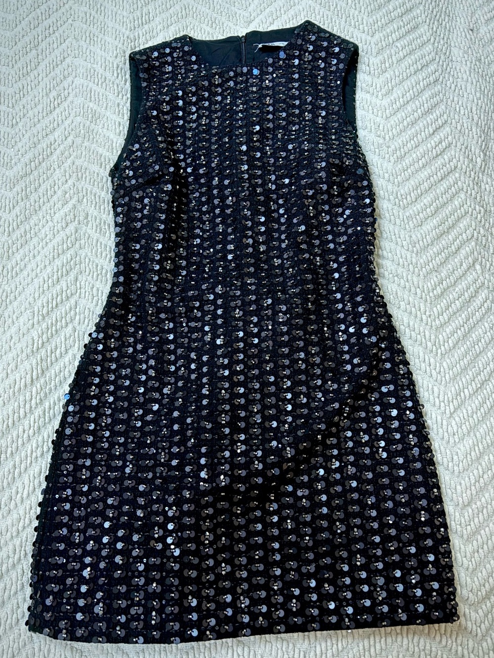 NWOT❗️Zara Black Sequin Sheath Dress